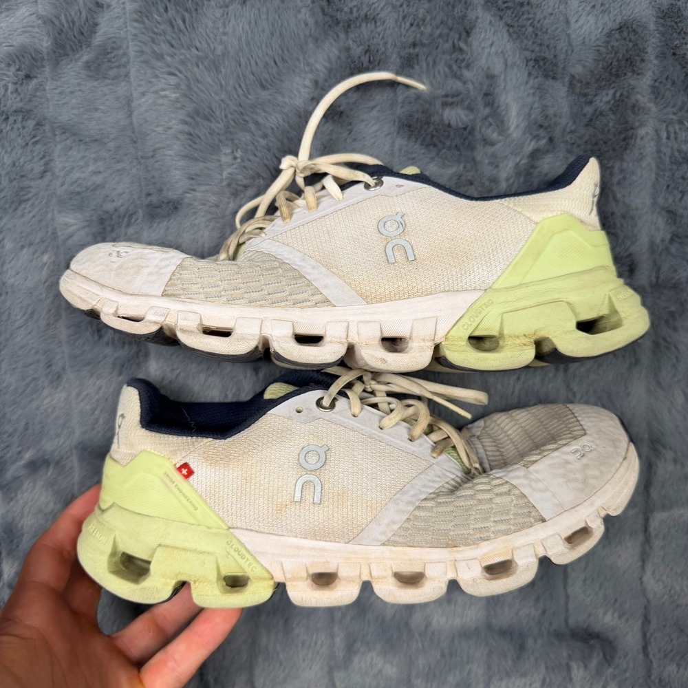 On Cloudflyer Womens Running Shoes Sand Lemon 21.99031 Size US 8